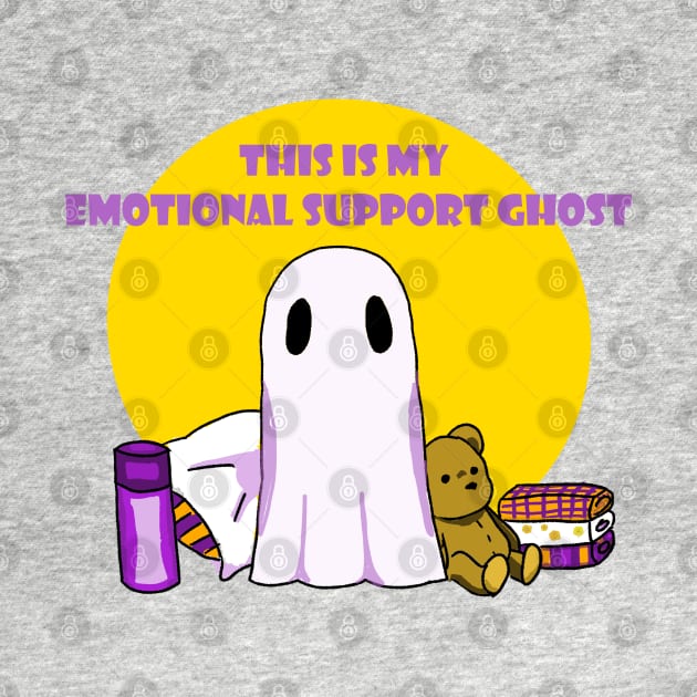This is My Emotional Support Ghost by allthebeanz